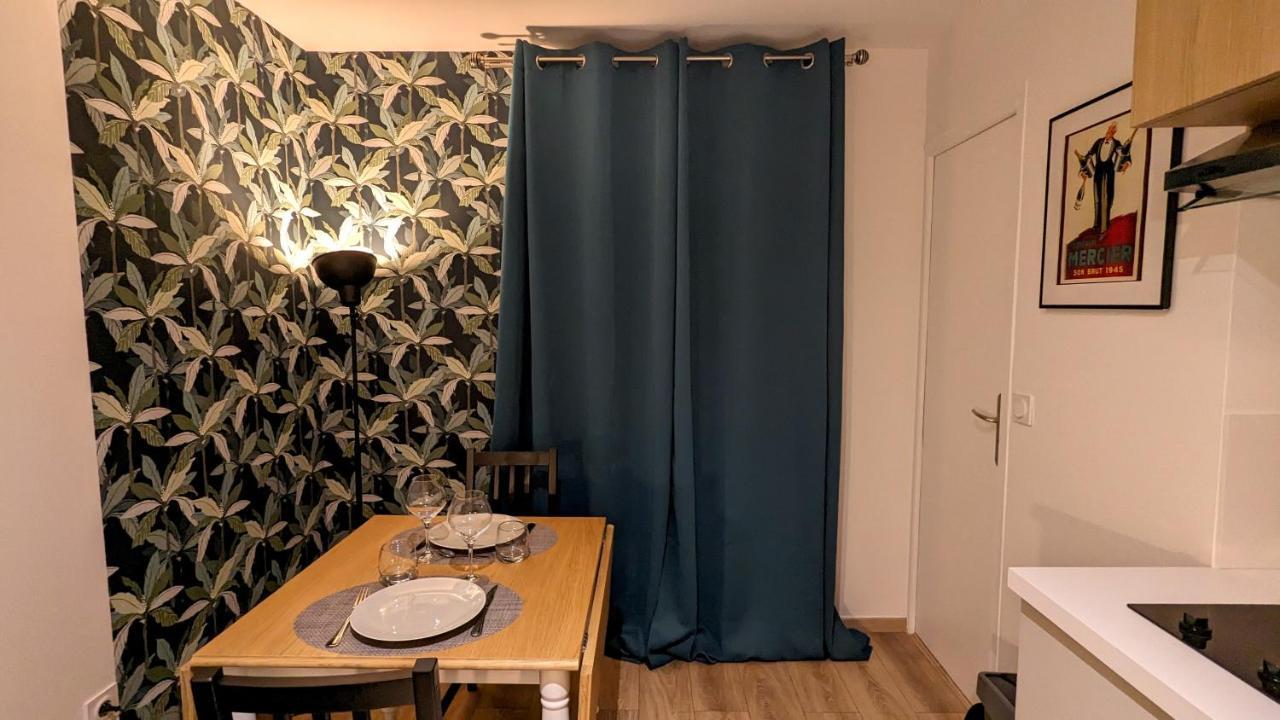 Le Petit Meslier, 15 Min Cathedrale - Old Town Apartment Reims Luaran gambar